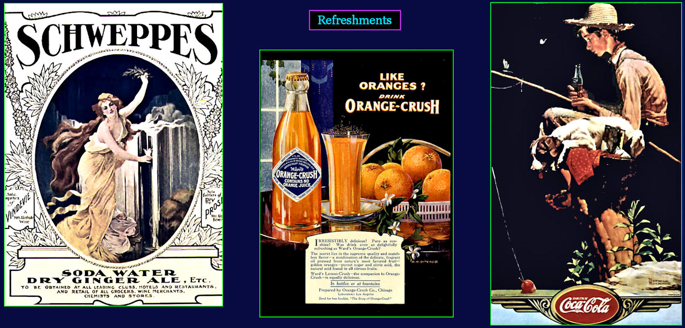 Norman Rockwell and beverage ads, 1920s